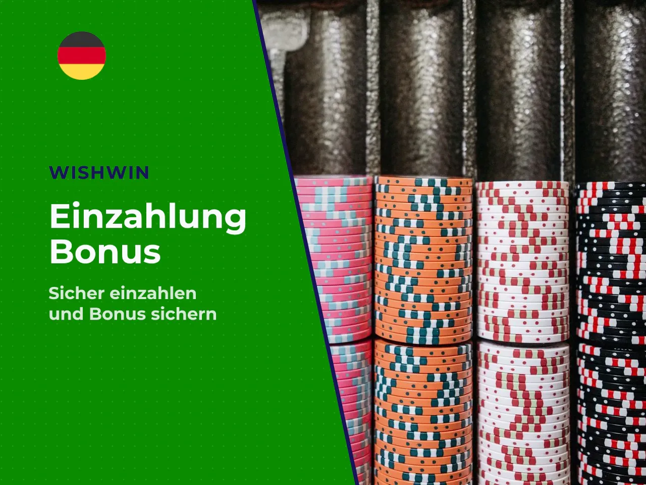 Einzahlung, Deposit und Bonusbedingungen. Die Inanspruchnahme