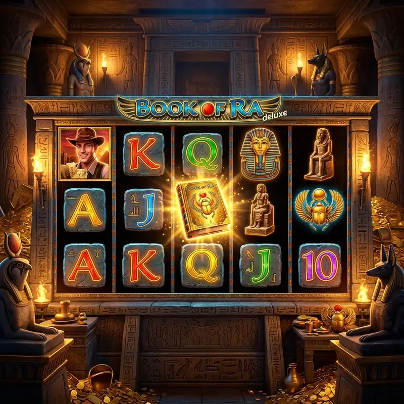Book of Ra Deluxe spielen Demo
