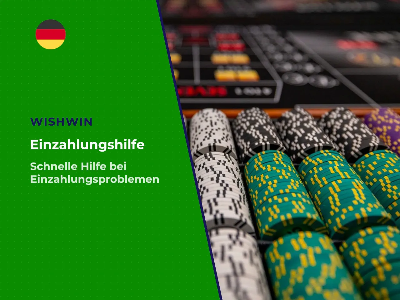 Was tun, wenn der Wishwin Deposit