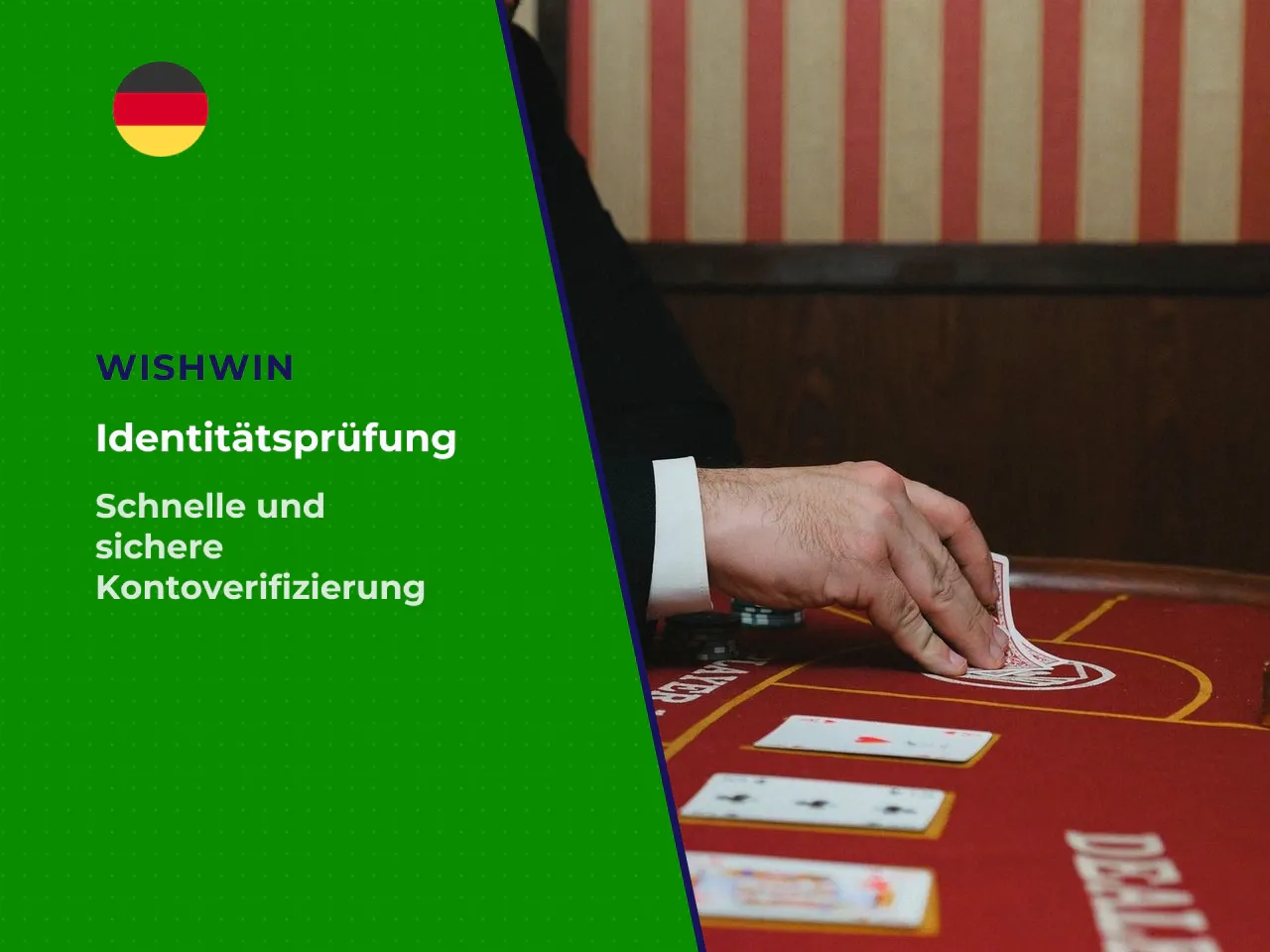 KYC-Verifizierung und Identitätsprüfung. Die Prüfung erfordert