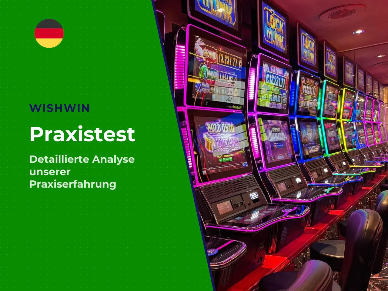 5. Praxistest 50 Test-Spins im Big