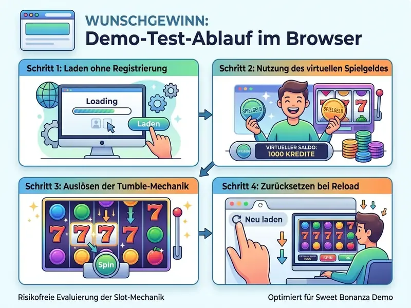 Sweet Bonanza Demo Testablauf