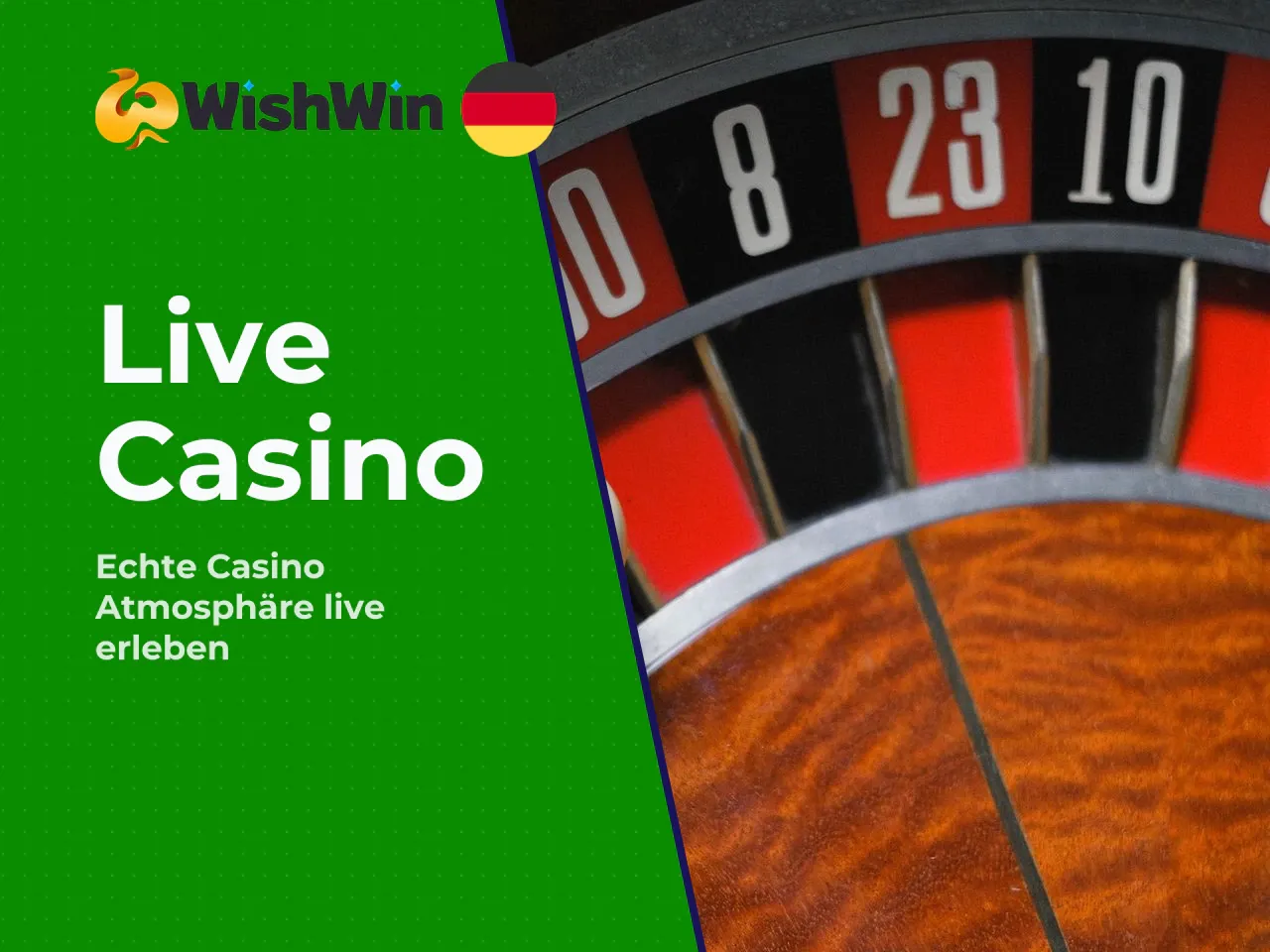 Live Casino und weitere Casino-Spiele. Das