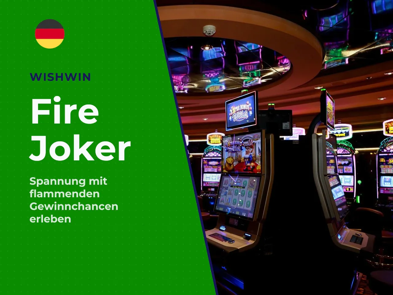 2 Klassischer Joker Slot mit Fire-Thema