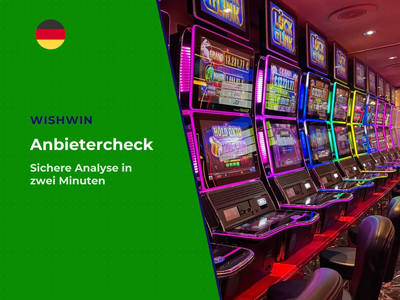 Kurzcheck vor der Registrierung Anbieter in