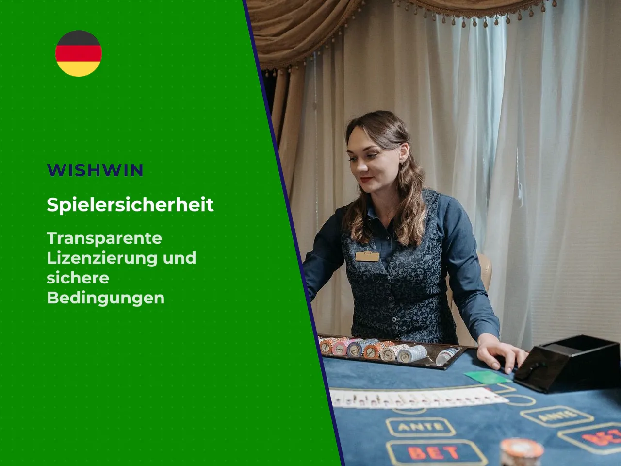 Woran Sie Lizenz und transparente Bedingungen