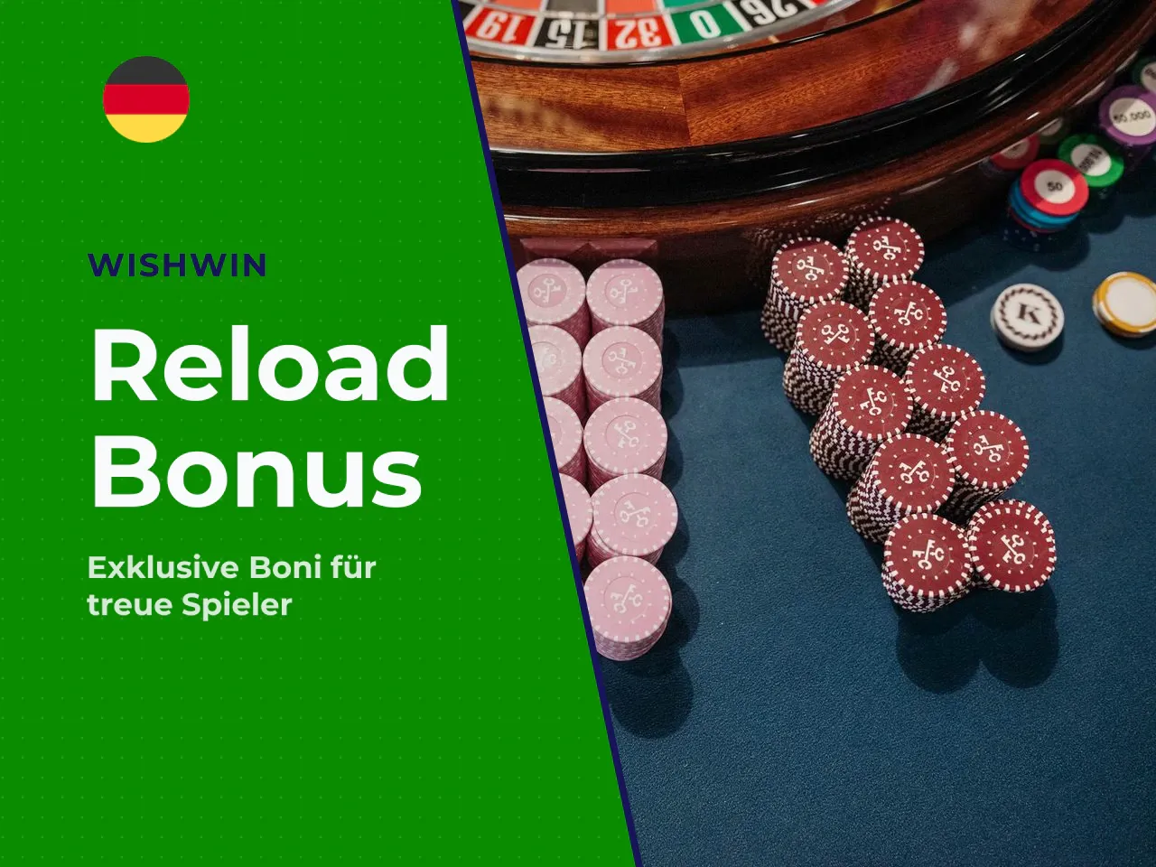 Codes für Bestandskunden und Reload-Bonus. Auch
