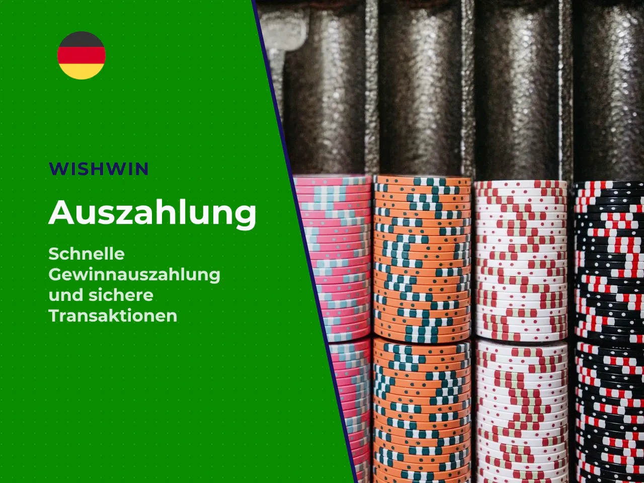 Auszahlung von Sport- und Live-Casino-Gewinnen. Neben