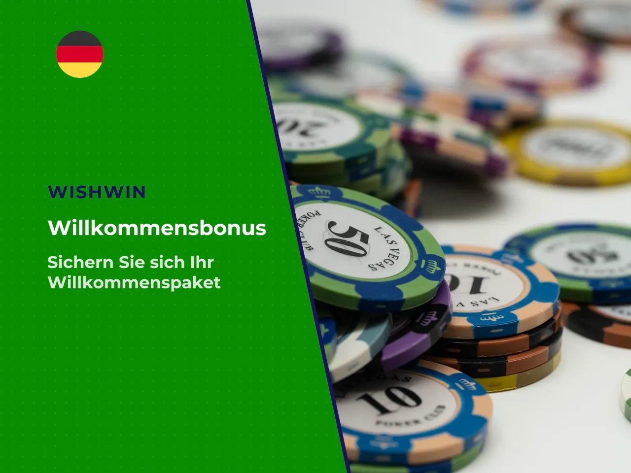 Willkommenspaket und Freispiele an die Einzahlung