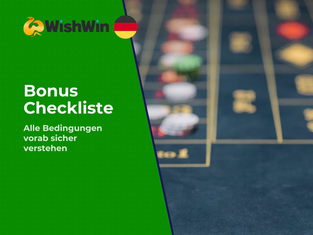 CHECKLISTE Prüfpunkte vor der Bonusaktivierung 1