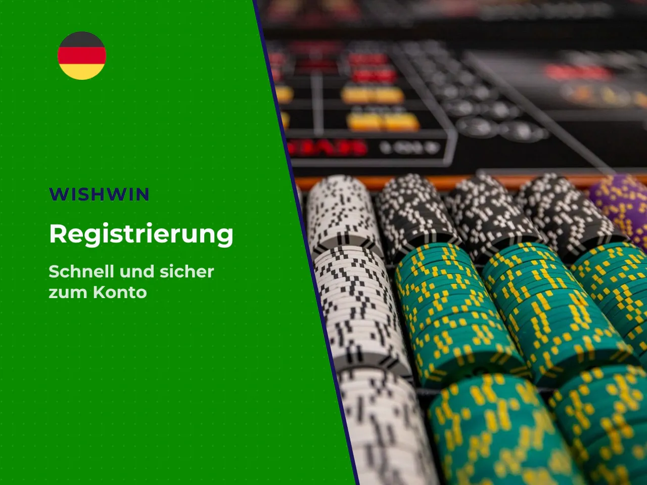 Registrierung, Konto und Verifizierung bei WishWin