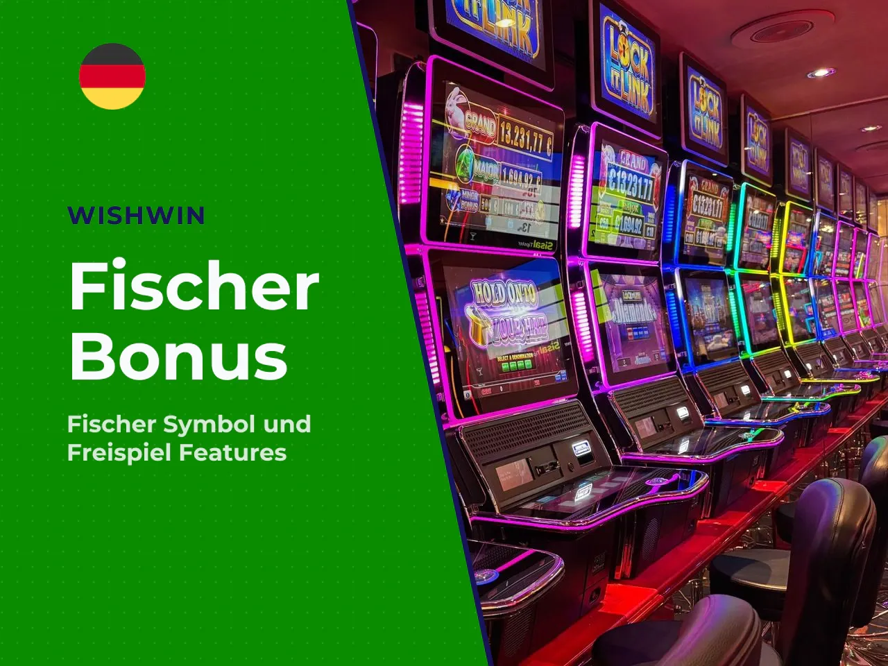 Während der Freispiele erscheint der Fischer