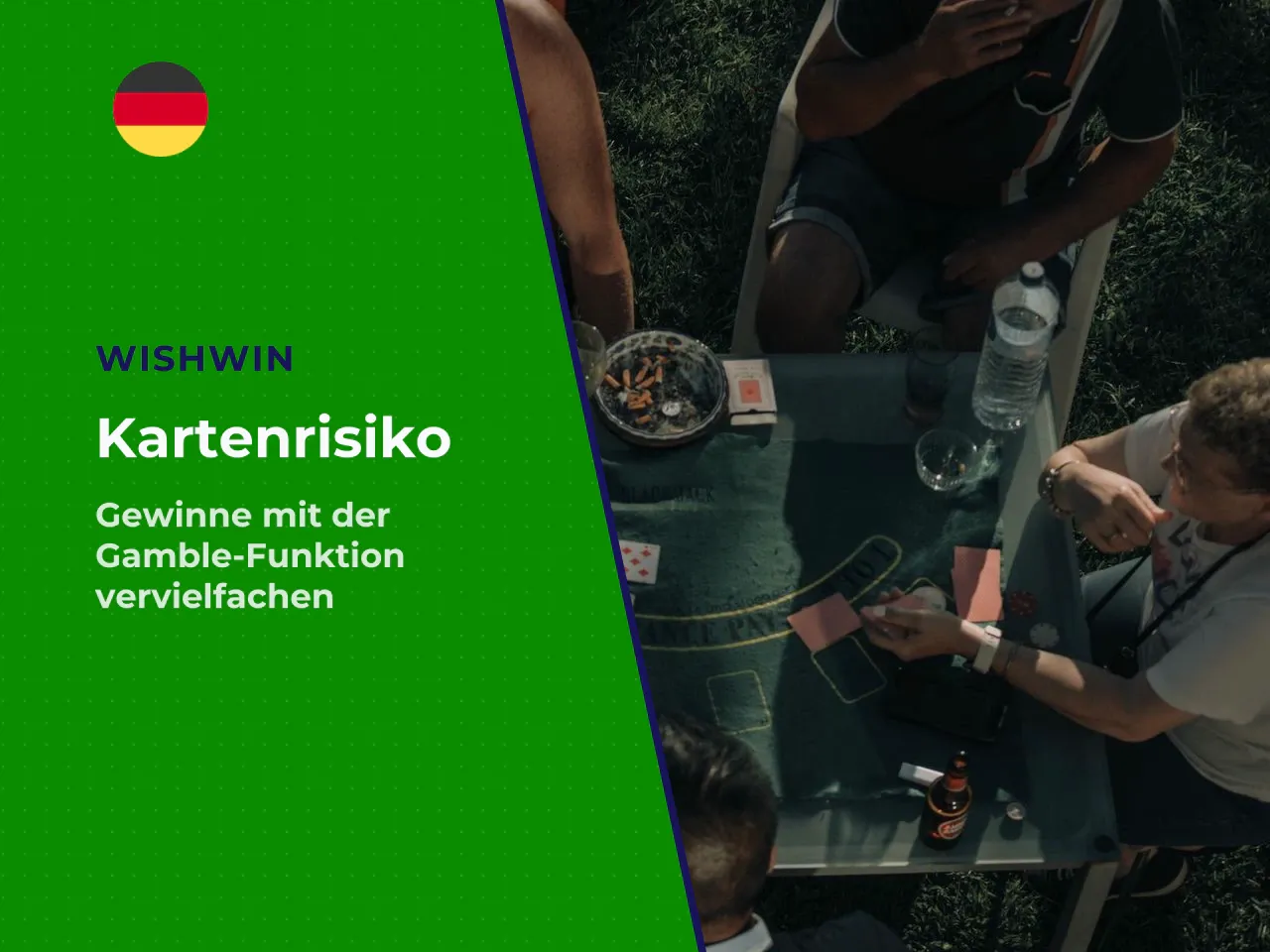Das Novoline Risiko-Feature Kartenrisiko . Ein