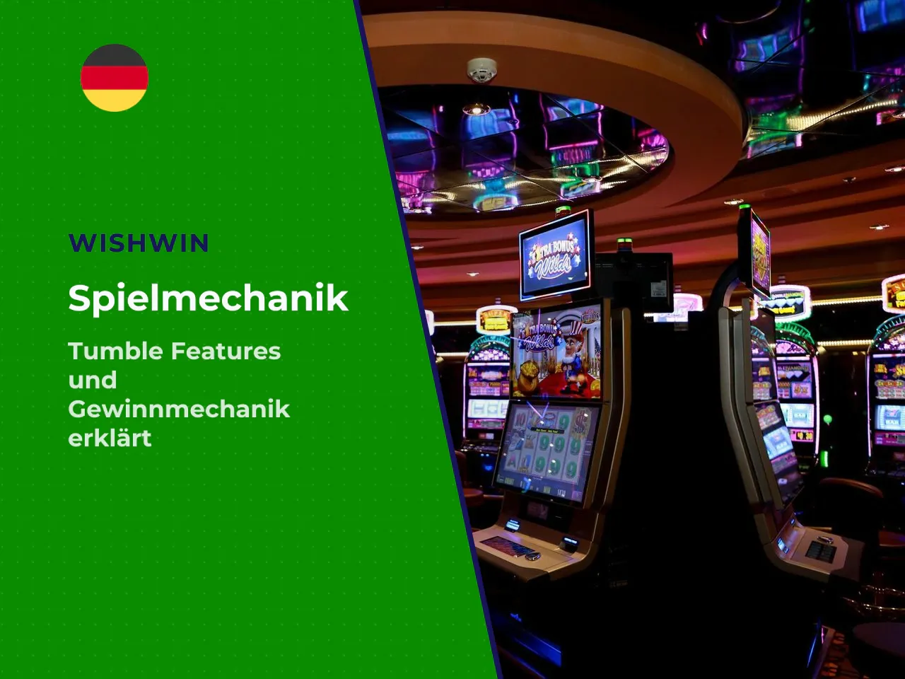 Spielmechanik Tumble, Scatter und Wild bei