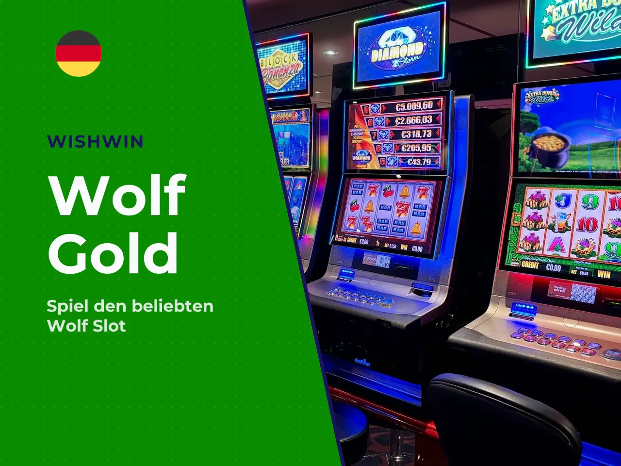 Wolf Gold mobil spielen. Der Slot