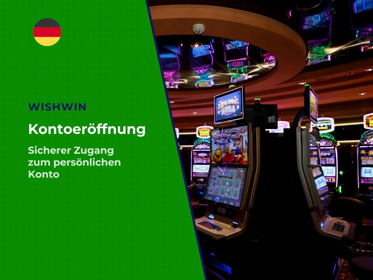 Konto erstellen und Wishwin Login auf