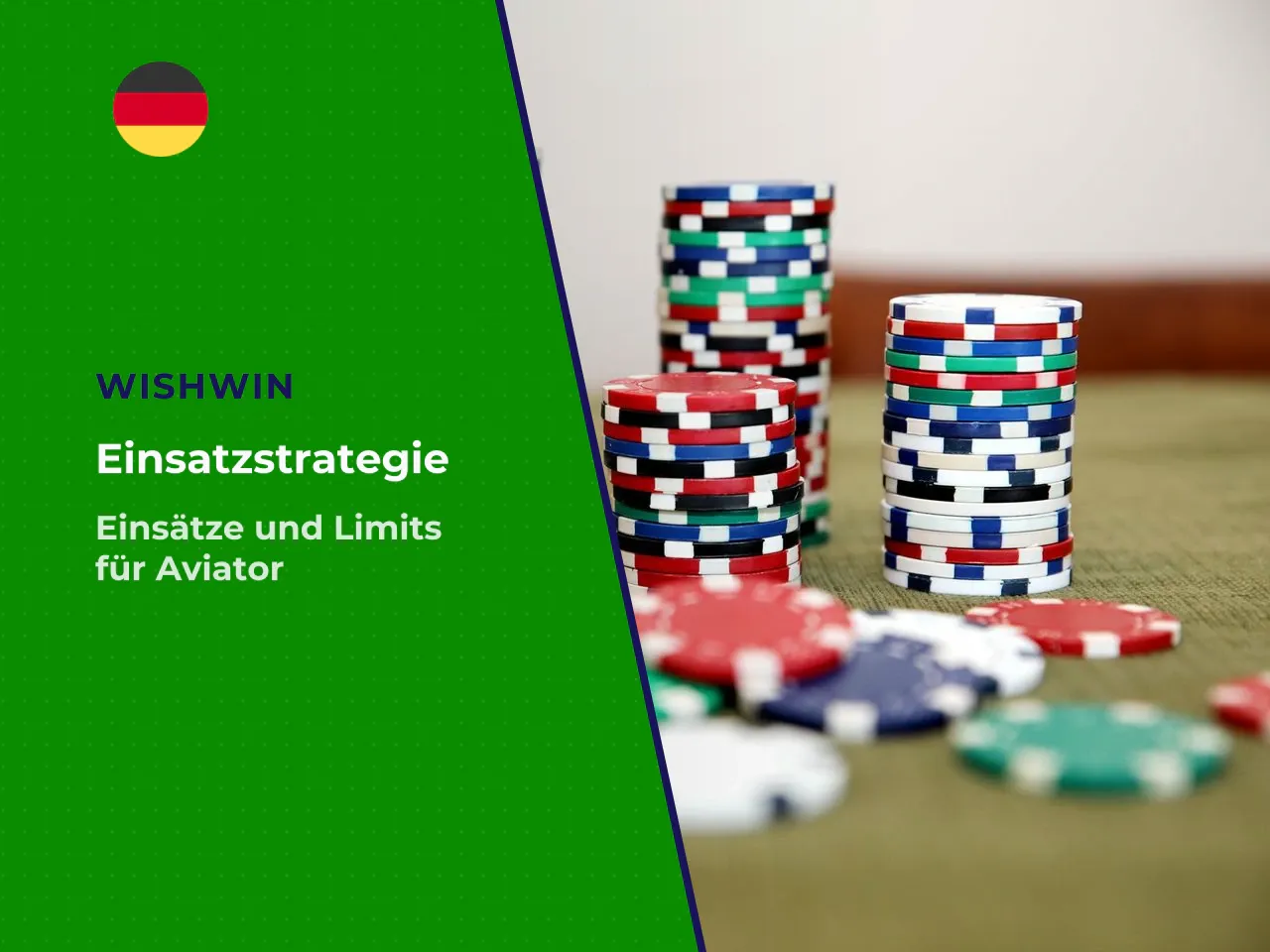 Einsatz festlegen und eine Runde starten