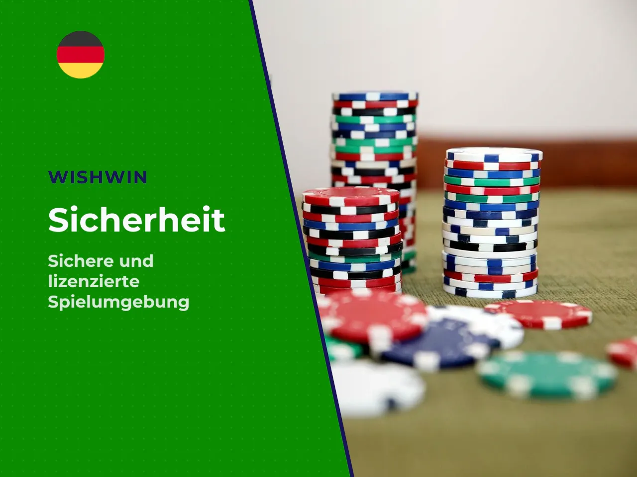 Lizenz, Sicherheitsindex und Verifizierung bei WishWin