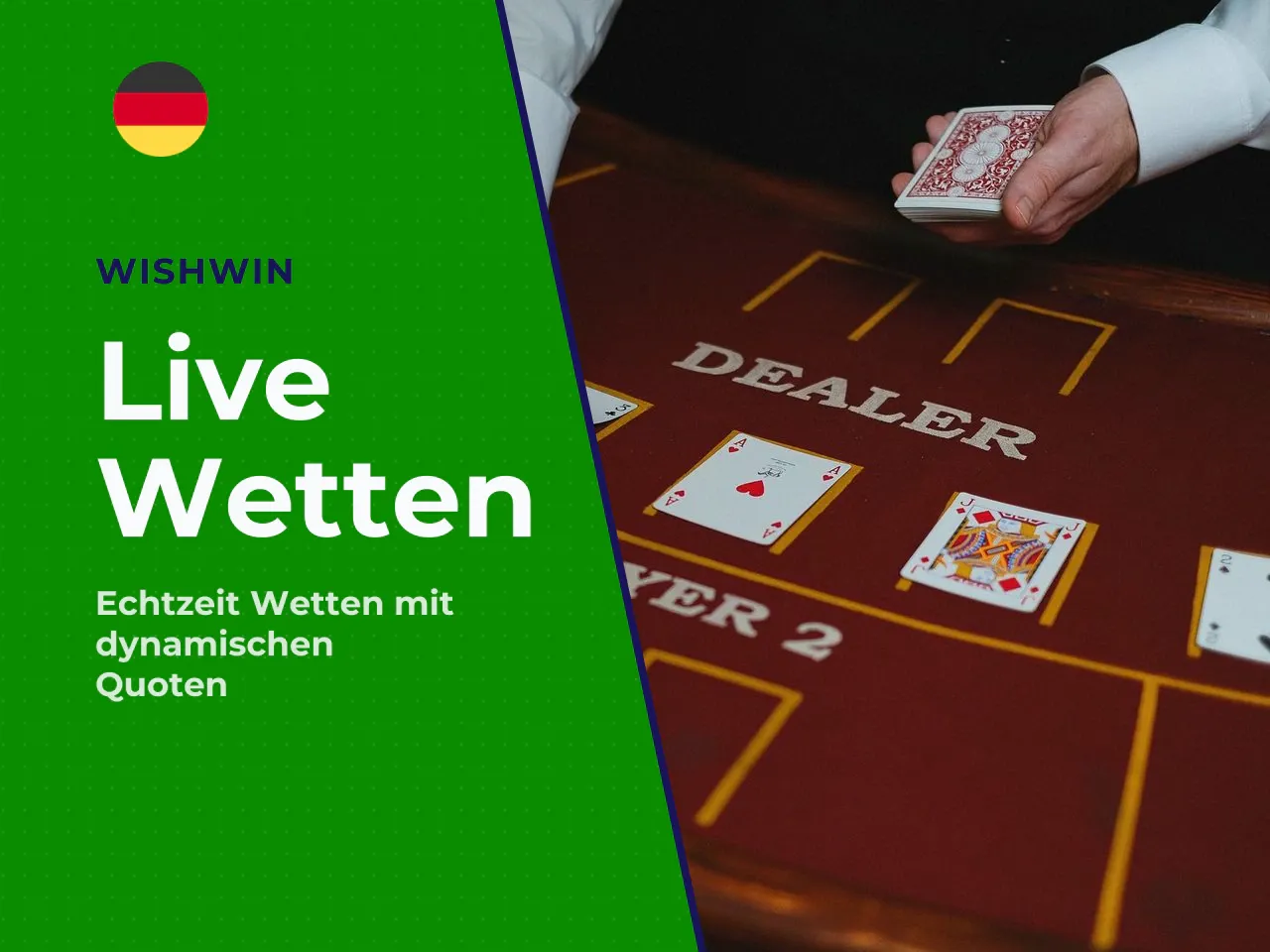 Live Wetten und Kombiwetten bei WishWin