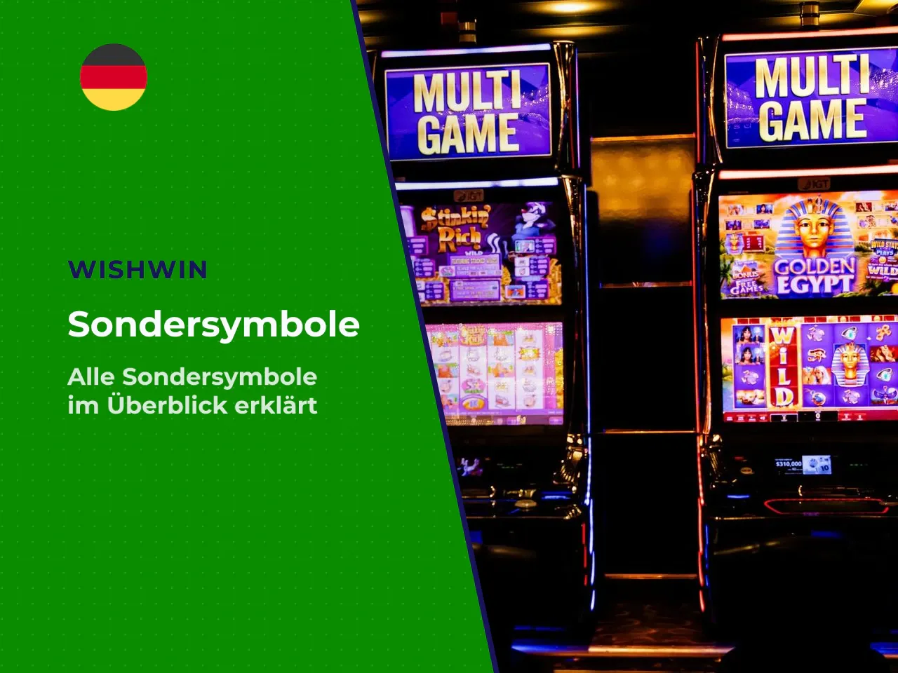 Wild-Symbol und expandierendes Symbol. Das Amulett-Tor