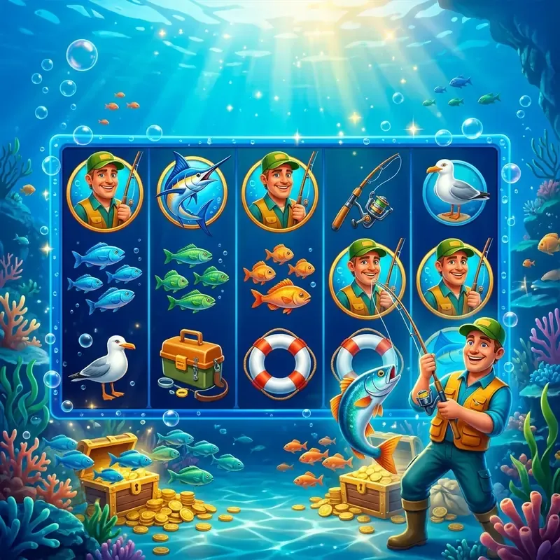 Fishin Frenzy spielen Slot Demo kostenlos