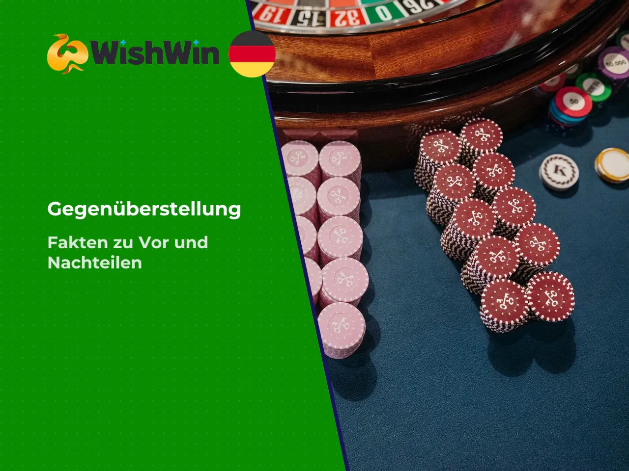 Vorteile und Nachteile von WishWin. Die