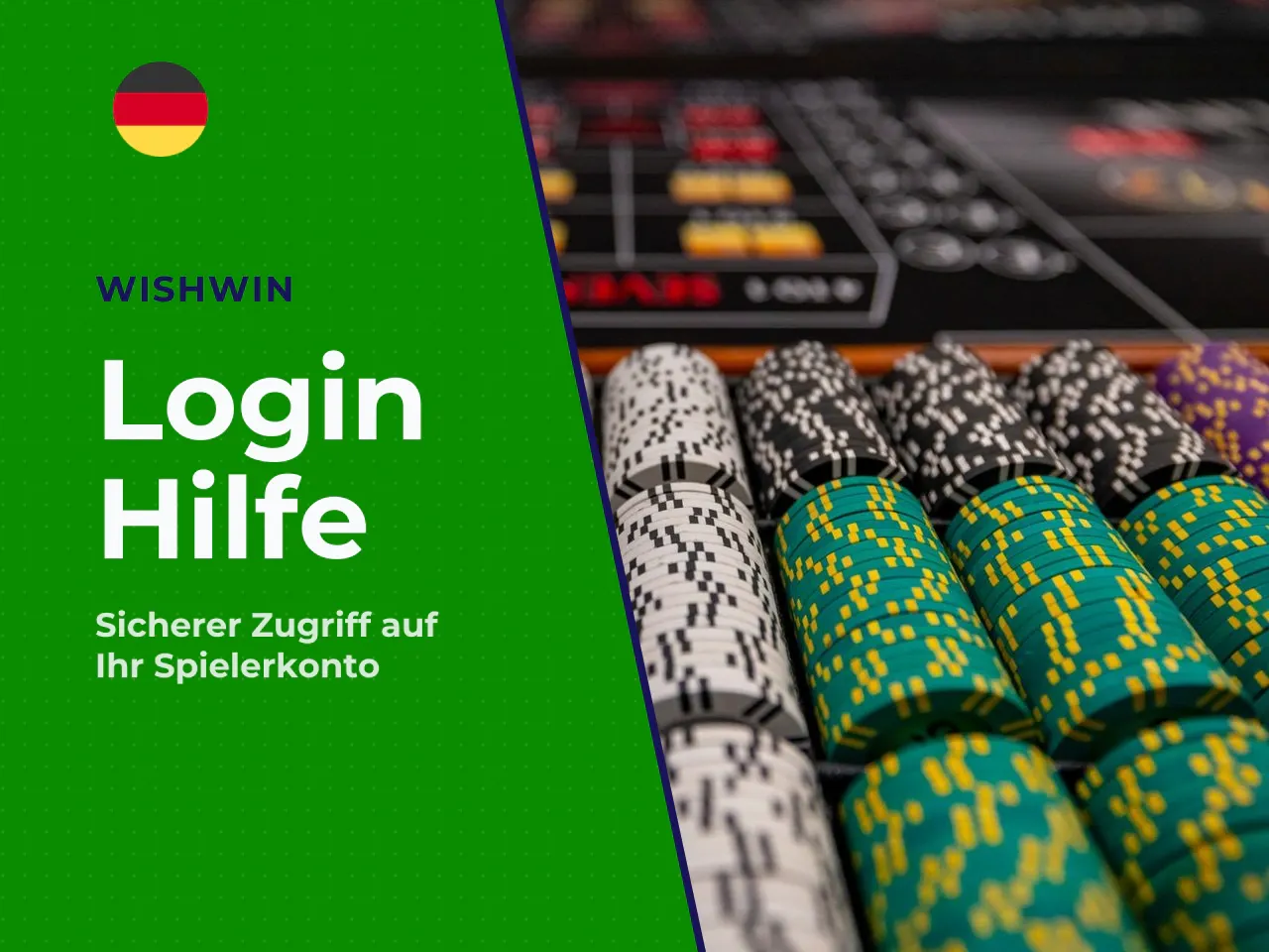 Passwort, Browser und Kontodaten prüfen. Die