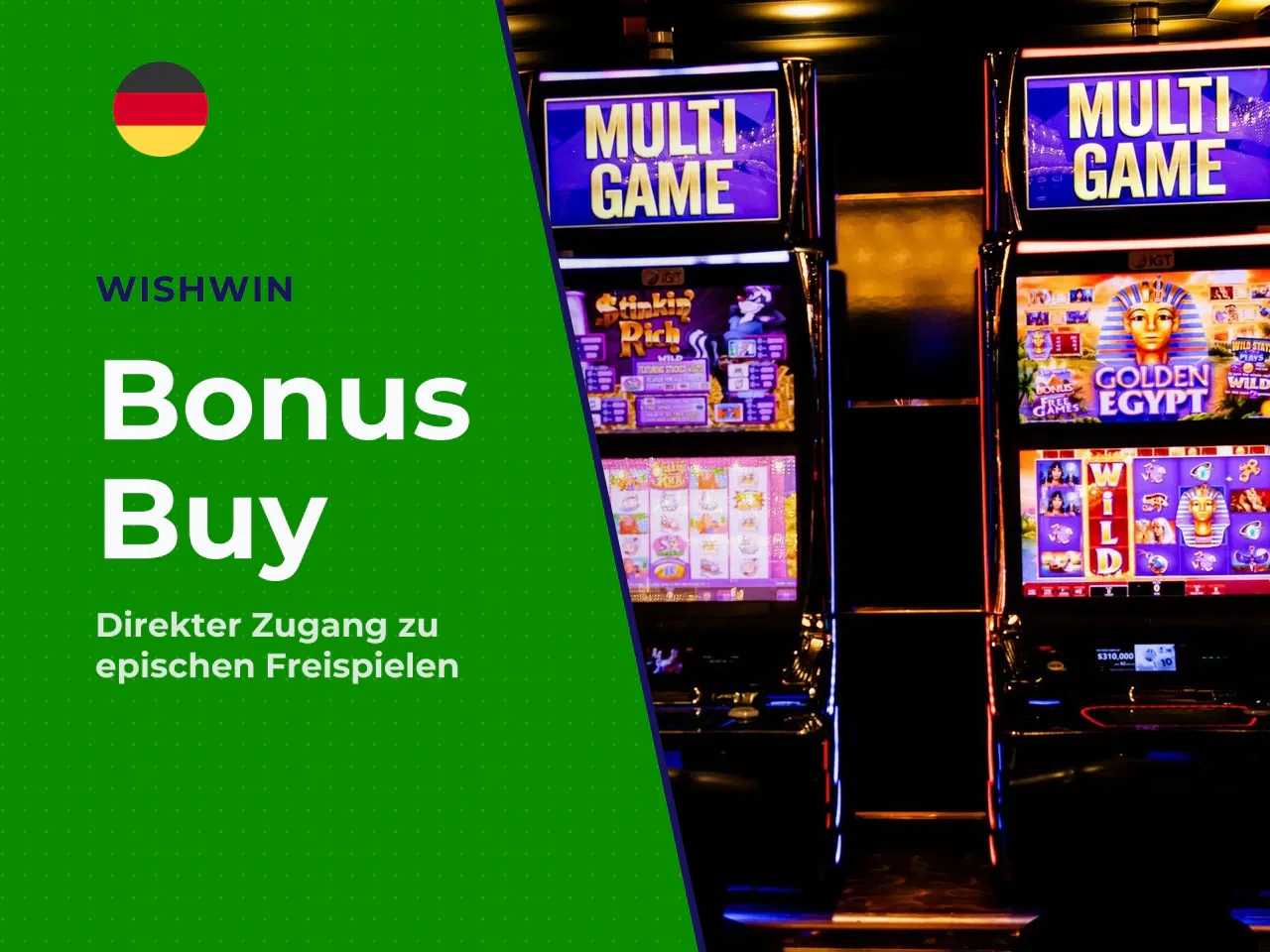 Die Bonus-Buy-Funktion Feature Buy erlaubt es