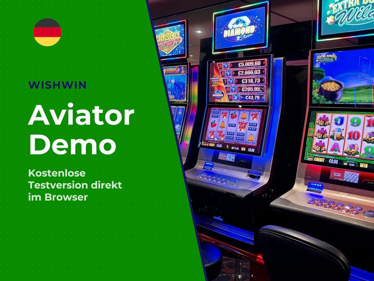 Aviator Demo im Browser öffnen. Der
