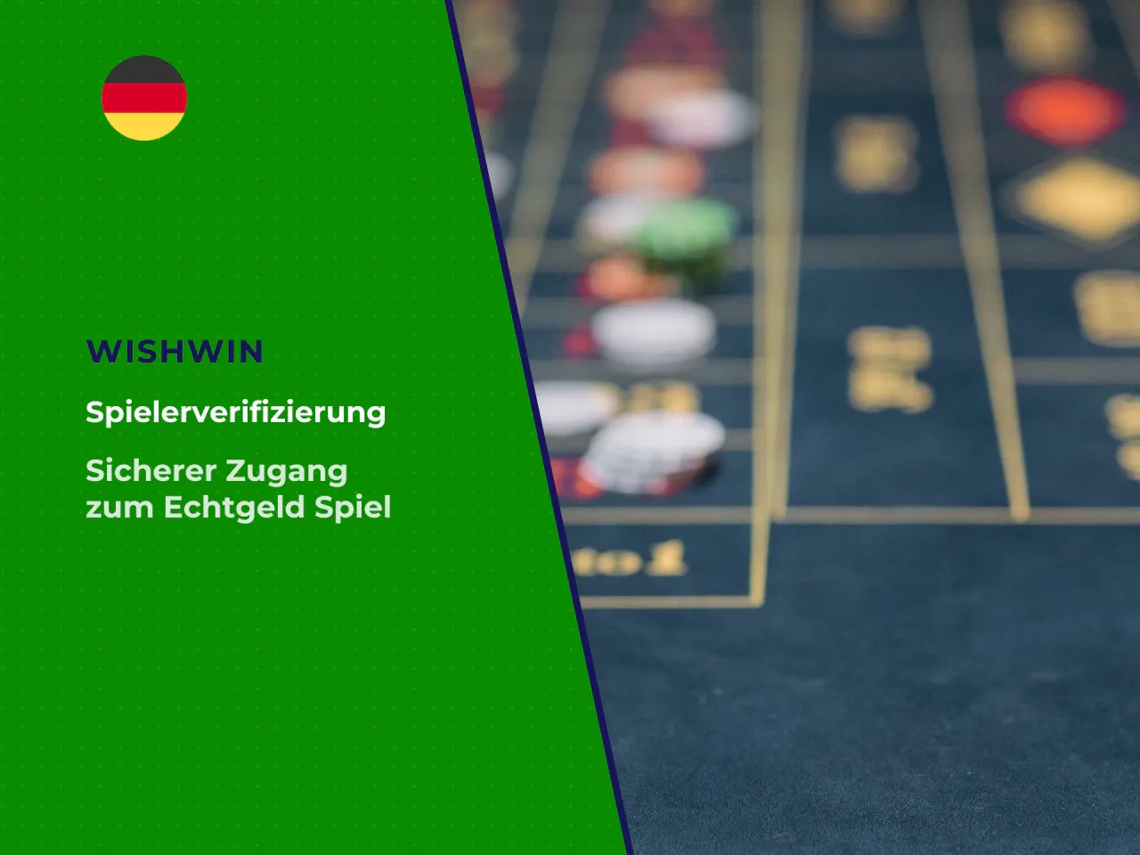 Zugang zum Echtgeld-Spiel prüfen. Vier Schritte