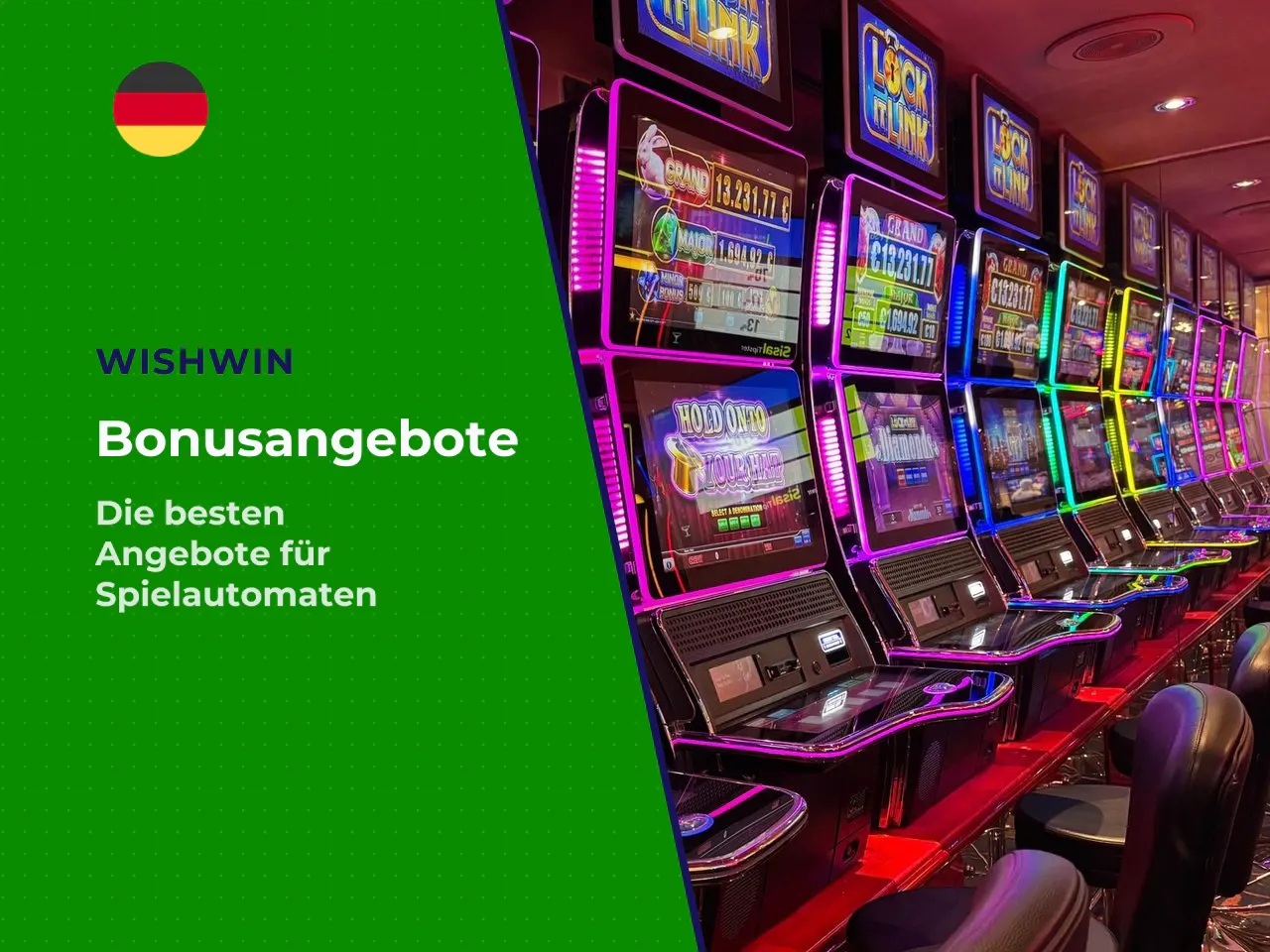 Einzahlungsangebote oder Freespins werden ausschließlich von